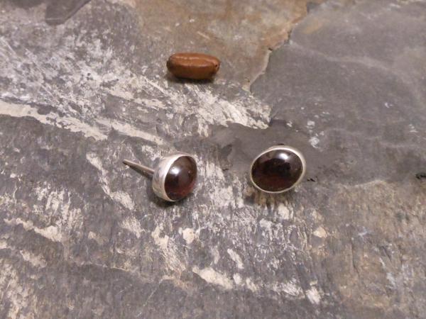 Ohrstecker Granat
